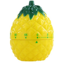 Mechanical Kitchen Timer Pineapple Shape Manual Wind-Up Cooking