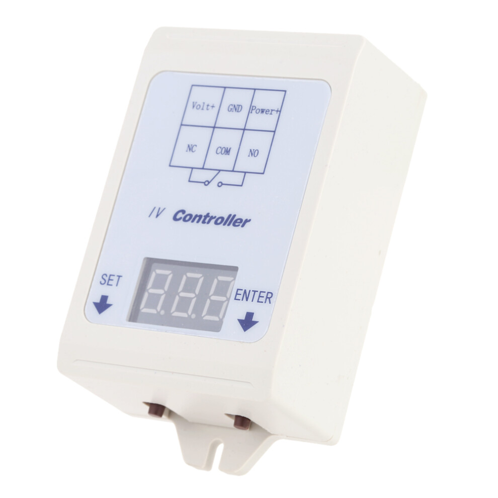 LED Voltage Meter with Relay 0-999s Timer