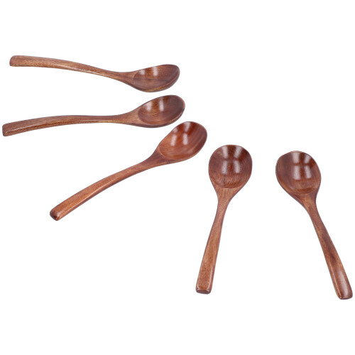 5 Piece Wooden Rice Scoop Set Home