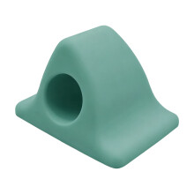 Support de téléphone magnétique en Silicone avec forte-Vert