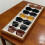 Sturdy Wood Multiple Pair Sunglass Holder Showcases 7-White 5