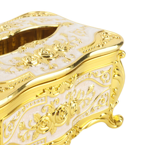Luxury Rose Gold Tissue Box for Car