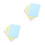 100Feuilles Recharge Cahier Multi-Usage Perforé Couleurs 1