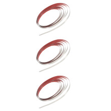 3Rouleaux Moulure Adhésive À Coller Pour Déco Murale Argentée