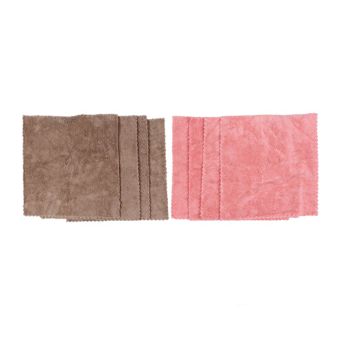 Microfiber Dish Cloth 8 Pack Super Absorbent Soft