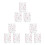 Premium Waterproof Flower Stickers Assorted Colors Body Decals 1