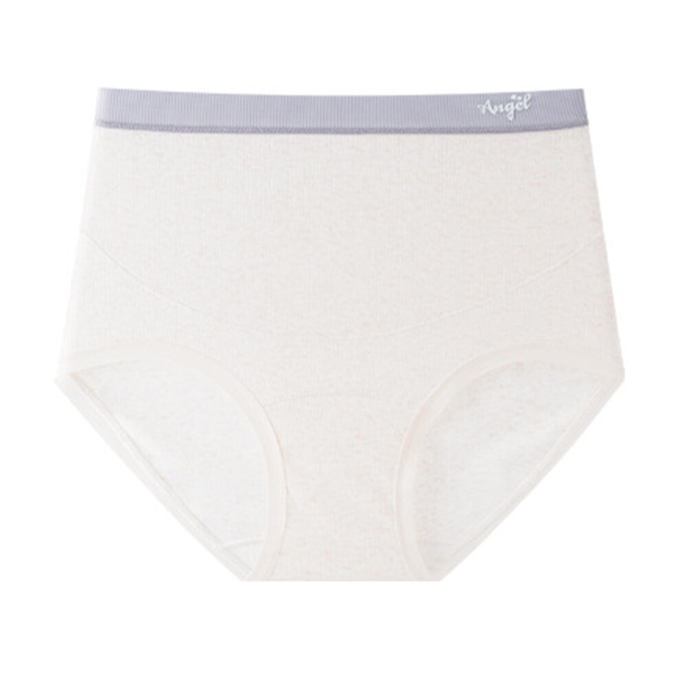 High Waist Panties for Belly Support Breathable-lavender L