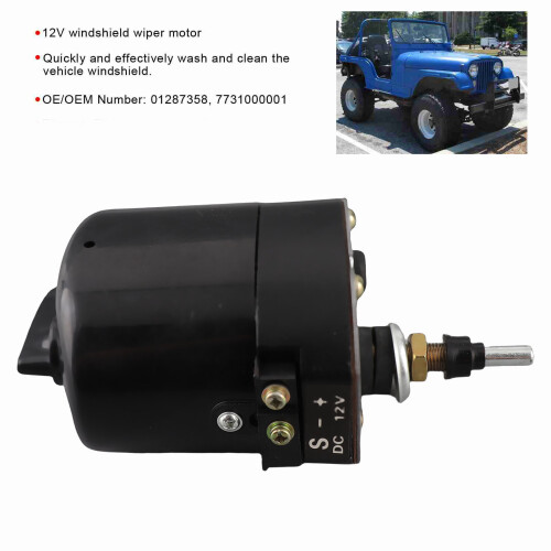 12V Wiper Motor Replacement Jeep Tractor