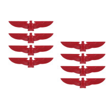 8Pièces Décals Ailes Stickers Extérieur Résistants