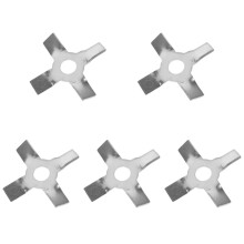 5Pièces Pales Agitatrices Inox Argent Pour Laboratoire