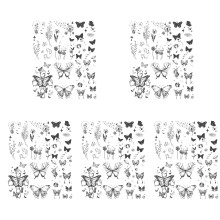 60Tatouages Temporaires Femmes Stickers Faciles À Appliquer
