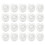 600Pcs Durable Clear Ear Covers Waterproof Disposable Elastic Earmuffs 1