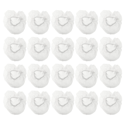 600Pcs Durable Clear Ear Covers Waterproof Disposable Elastic Earmuffs