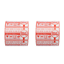 2Roules Stickers Fragile De Qualité Rouge Pour Livraison