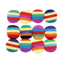 Weiche Strick-Fußsäcke, Kickball-Tasche, zufälliges Design-12