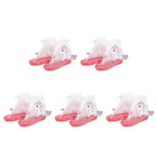 5Pairs Durable Silicone Waterproof Non Slip Reusable Shoes Boot Covers