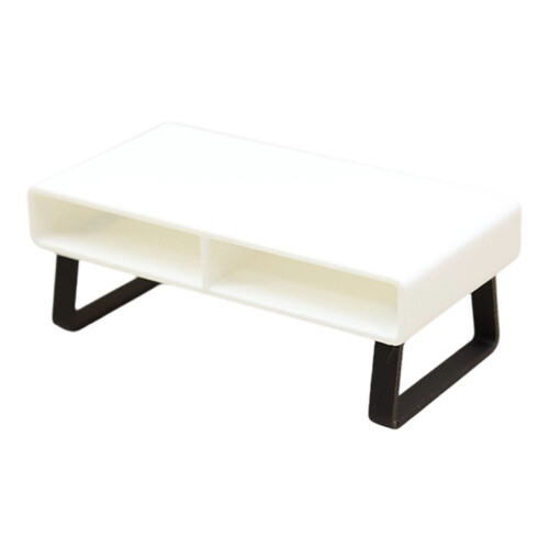 1:12 Scale Miniature Table Coffee Table Designed For-White