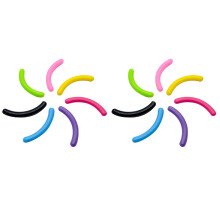 200Pcs Eyelash Curler Refill Pads for Women Durable ABS Colorful Set