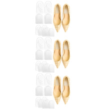 18Paires Inserts Gel Transparent Ajustable Pour Chaussures