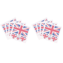 20Pcs Temporary Multi Color National Flag Stickers Waterproof Body Art