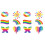 48Pcs Assorted Color Party Stickers Temporary Tattoos Safe Waterproof 1