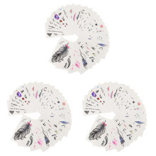 90Sheets Waterproof Temporary Tattoos Realistic Lifelike Body Stickers