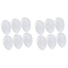 6Pairs Clear Gel Heel Pads Comfortable Heel Protectors for Women