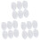 Comfortable Transparent Heel Cushions Gel Pads for Shoe Support 1