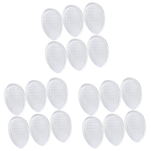Comfortable Transparent Heel Cushions Gel Pads for Shoe Support