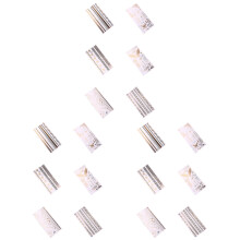 18Pcs Assorted Waterproof Temporary Body Stickers Decorative for Women