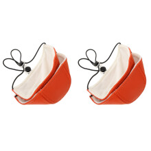 4Pcs Orange Rubber Heel Protectors for Shoes Easy-to-Use Shoe Covers