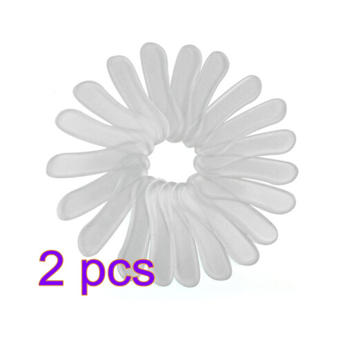 2 Pack Non-Slip Heel Stickers Protectors Inserts Silicon Cushion