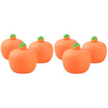 6Pcs Durable Orange Rabbit Carrot Kids Easter Party Favors
