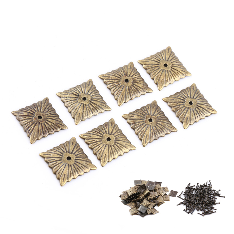 Bronze Tag Tacks 100Pc Vintage Upholstery 7444352560400