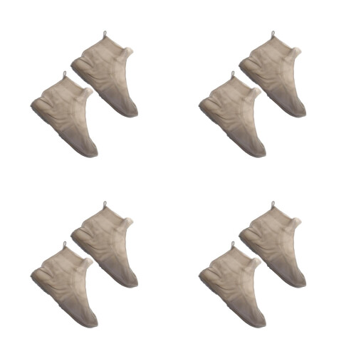 4Paires Couvre-Chaussures Imperméables Silicone Usage