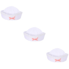 3Pièces Chapeau Cosplay Femme Coton Décoration Mode