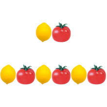 8Pcs Durable Tpr Fruit Stress Balls Perfect Party Decompression Toys