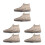 3Paires Protections Chaussures Silicone Antidérapants 1