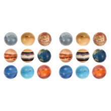 18Pcs Educational Children Toy Durable Planet Balls Assorted