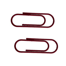 2 Stuks Creatief Ontwerp Bladwijzers Clip Veelkleurige-Rood
