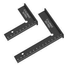 Precisions Machined Aluminum Angles Gauge Set 90 Degree Right