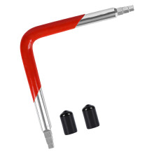 Clé de siège de robinet hexagonale/carrée en acier inoxydable,