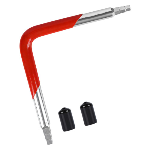 Clé de siège de robinet hexagonale/carrée en acier inoxydable,