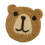 Cute Wool Felt Bear Drink Coaster 3