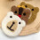 Bear Felt Coaster Heat Insulated 6