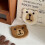 Cute Wool Felt Bear Drink Coaster 8