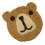 Bear Felt Coaster Heat Insulated 8