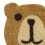Bear Felt Coaster Heat Insulated 9