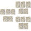 15Sheets Personalized Temporary Tattoos Leopard Design for Daily Use 5