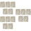 15Sheets Personalized Temporary Tattoos Leopard Design for Daily Use 6